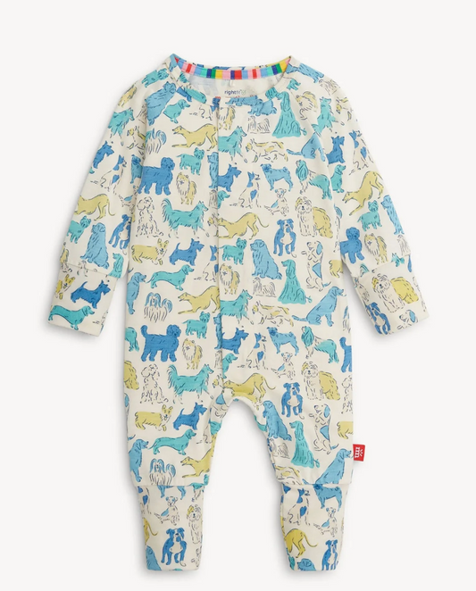 Blue It's A Paw-ty Convertible Coverall