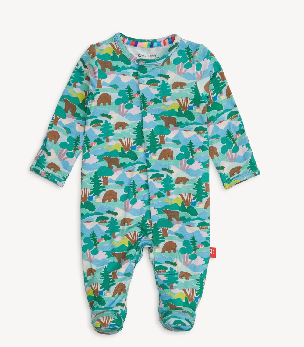 Camo Cubs Modal Footie