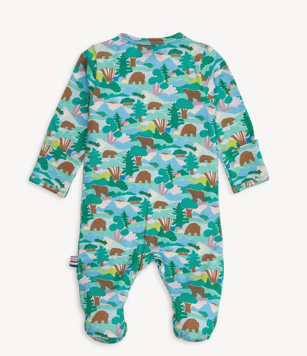 Camo Cubs Modal Footie