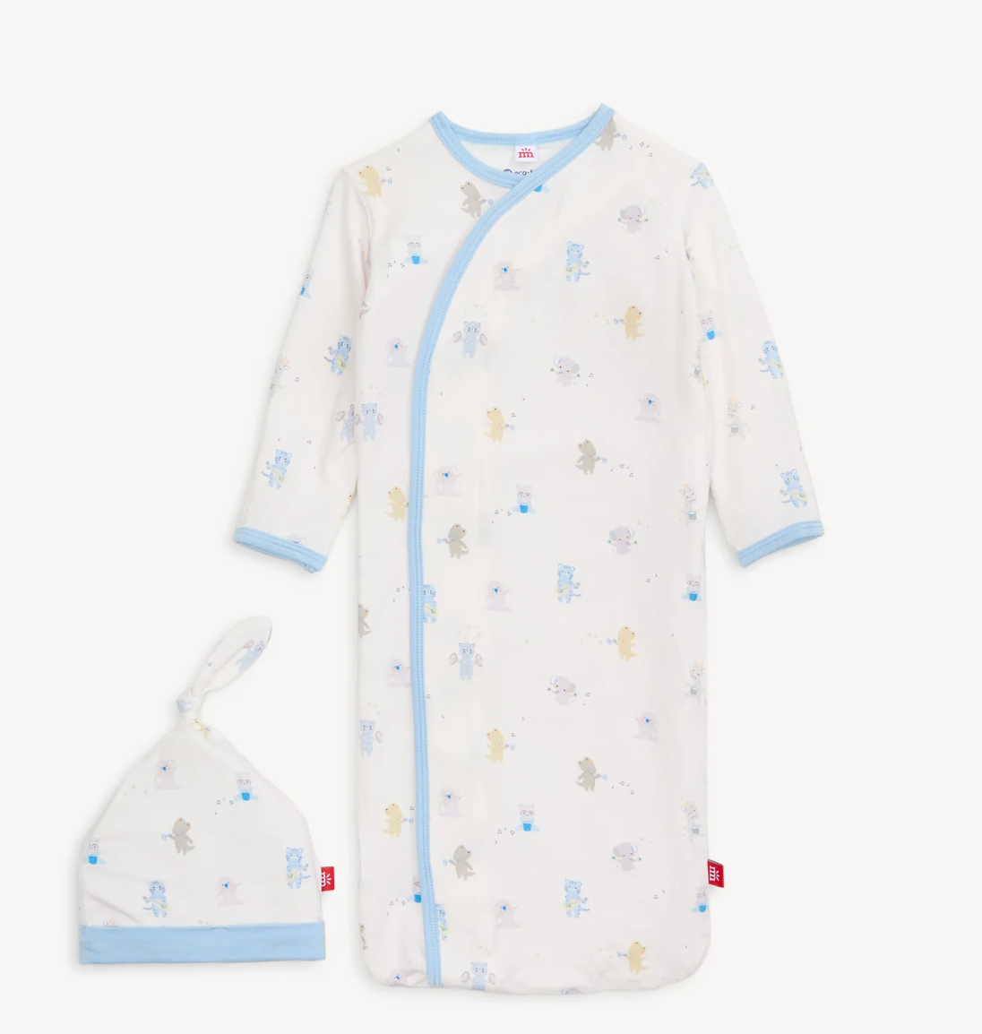 Blue Baby Beats Modal Gown + Hat