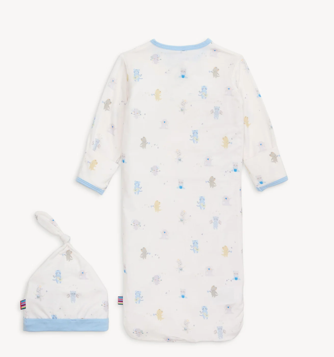 Blue Baby Beats Modal Gown + Hat