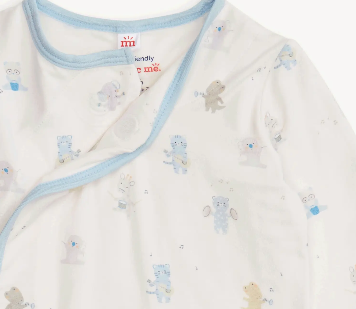 Blue Baby Beats Modal Gown + Hat
