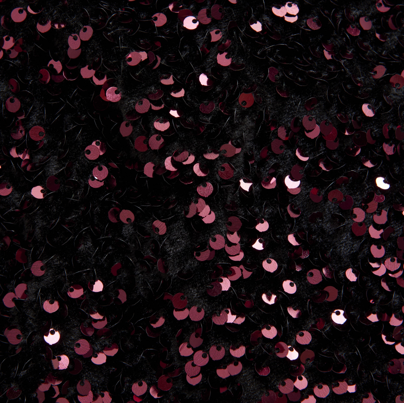 Vineyard Wine Sequin Velour Dress