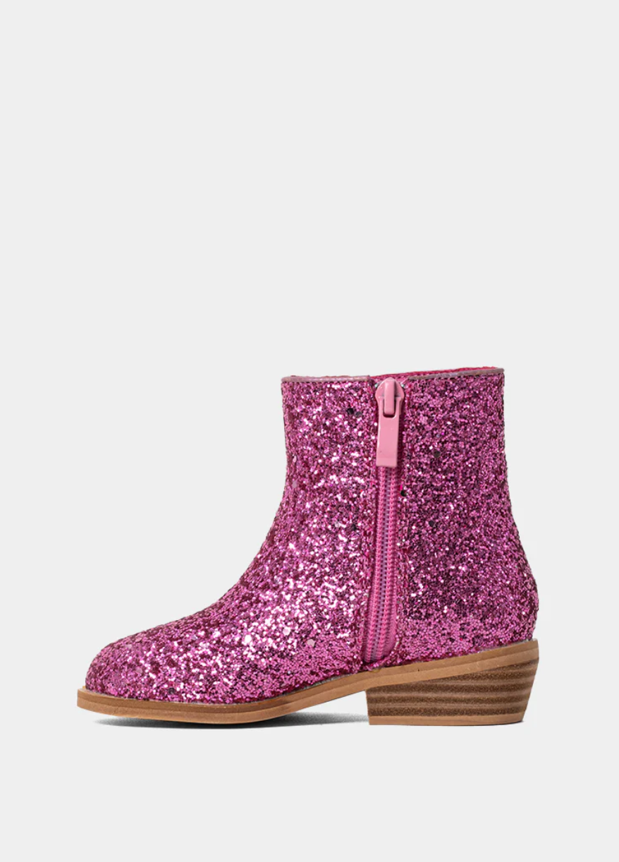 Vanilla Mini Pink Glitter