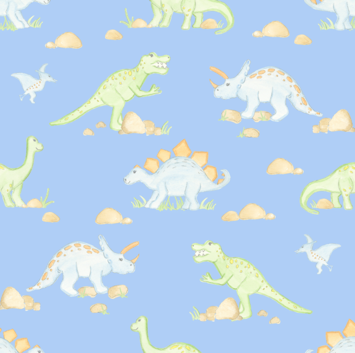 Conrad Short Set Dinosaur Knit