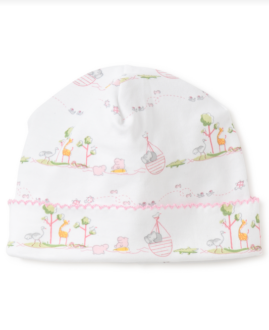 Noah's Print Hat Pink