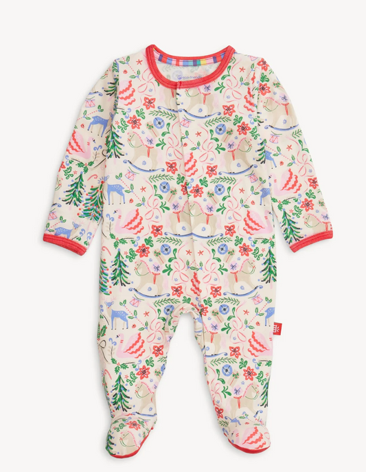 Sugar Plums Dreams Magnetic Footie
