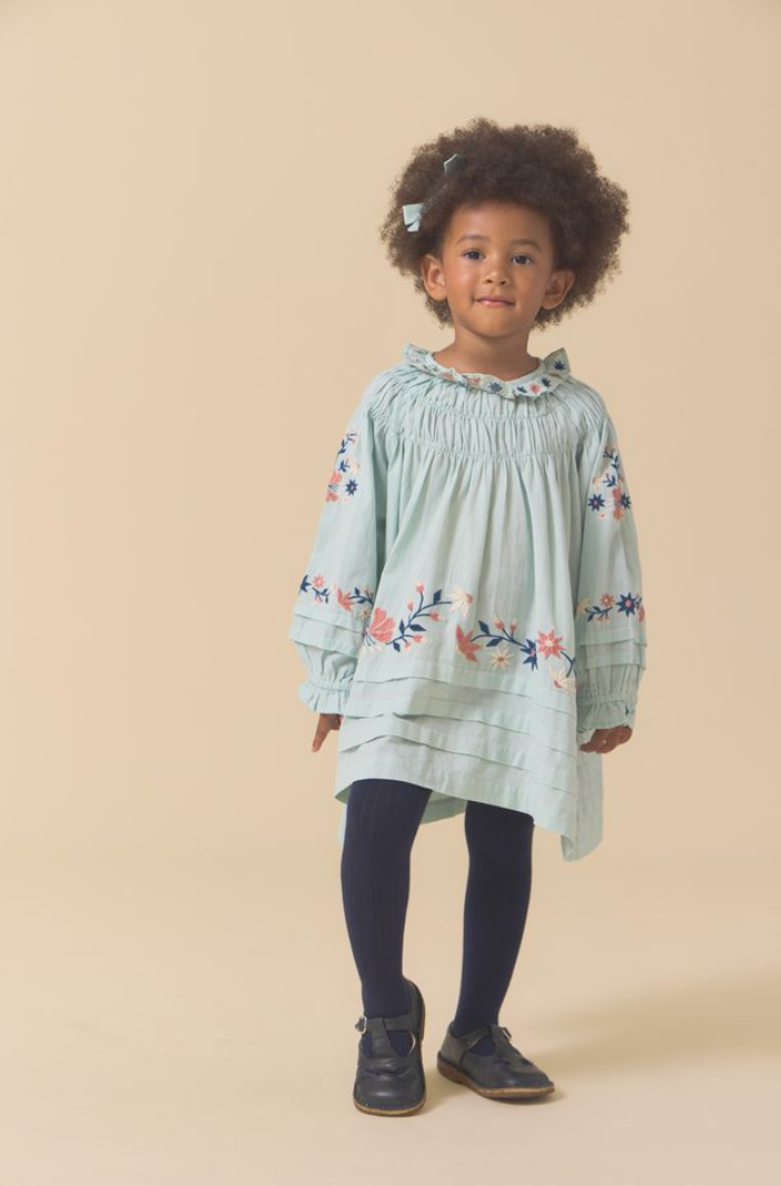 Tulip Dress in Blue Haze