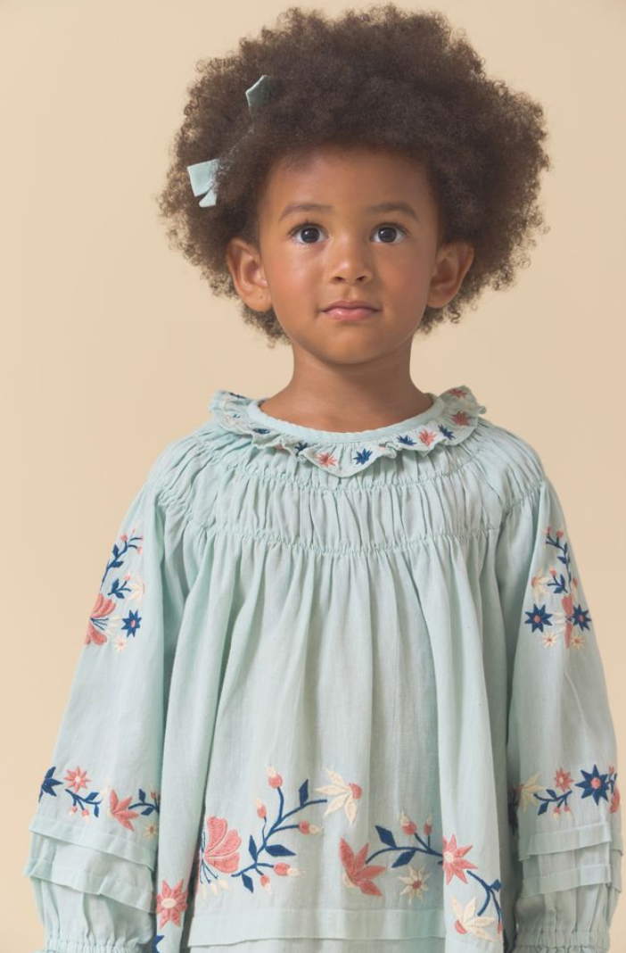 Tulip Dress in Blue Haze