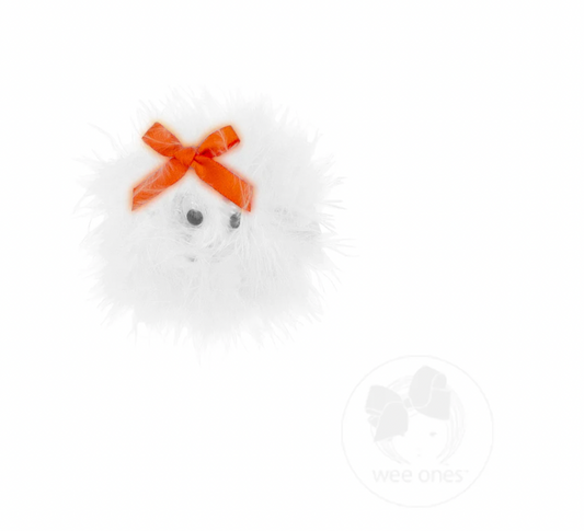 Marabou Ghost Hair Clip