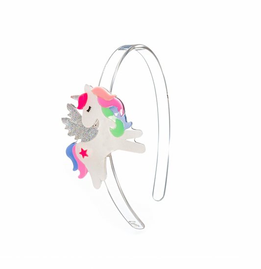 Unicorn Pastel Glitter Headband