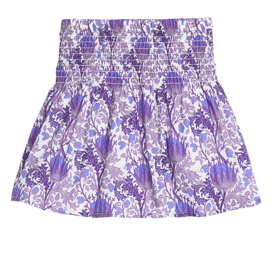 Ruched Circle Skirt- Concord Floral