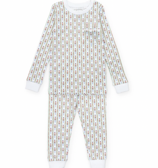 Bradford Nutcracker Stripe Pajama Pant Set