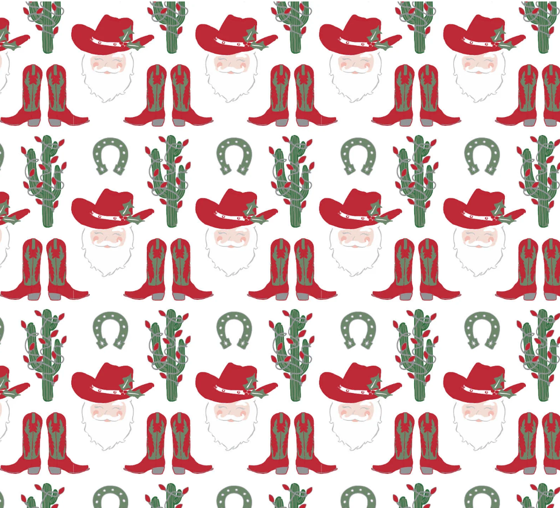 Merrick Cowboy Christmas Girls Pant Set