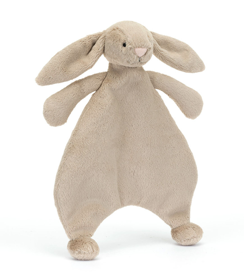 Bashful Beige Bunny Comforter