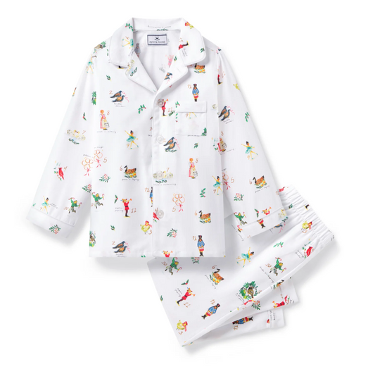 Kid's Twill Pajama in 12 Days of Christmas