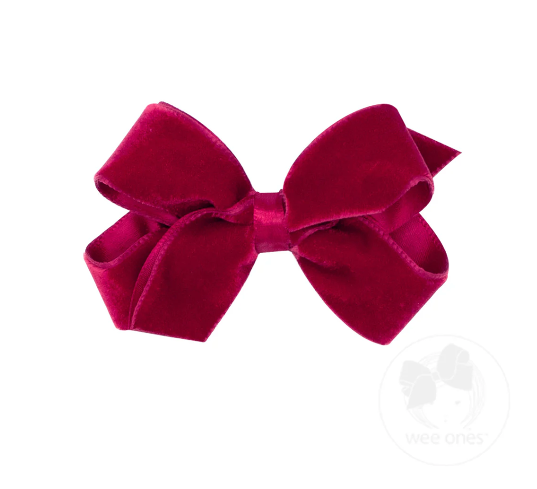 Mini Classic Velvet Bow