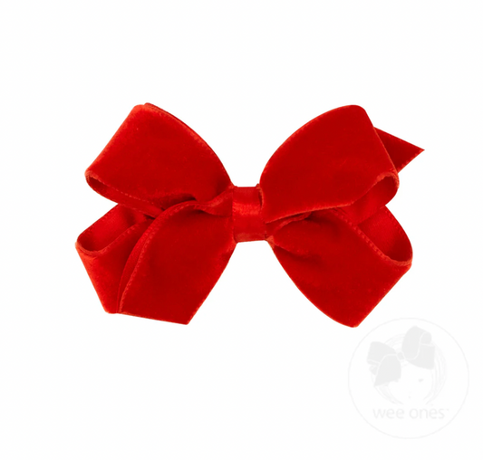 Mini Classic Velvet Bow