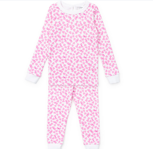 Ava Confetti Hearts Pajama Pant Set