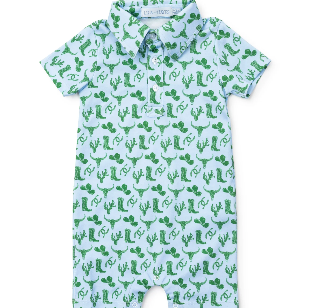 Tripp Wild West Blue Polo Shortall