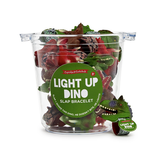 Light Up Dino Slap Bracelet