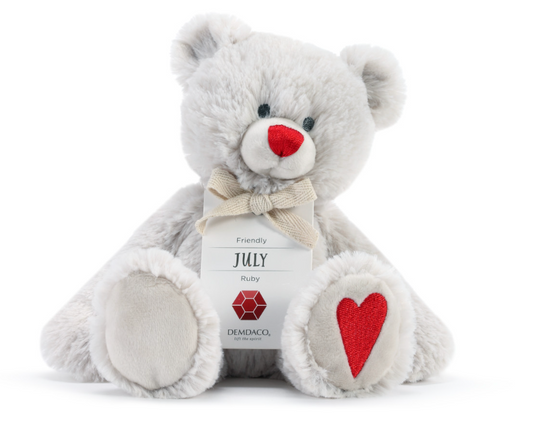 July Birthstone Bear