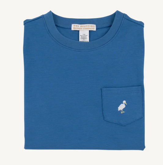 Carter Crewneck Woodboat Blue