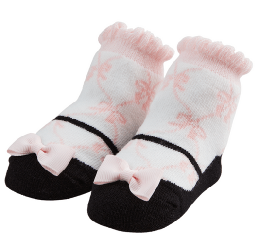 Pink Bow Socks