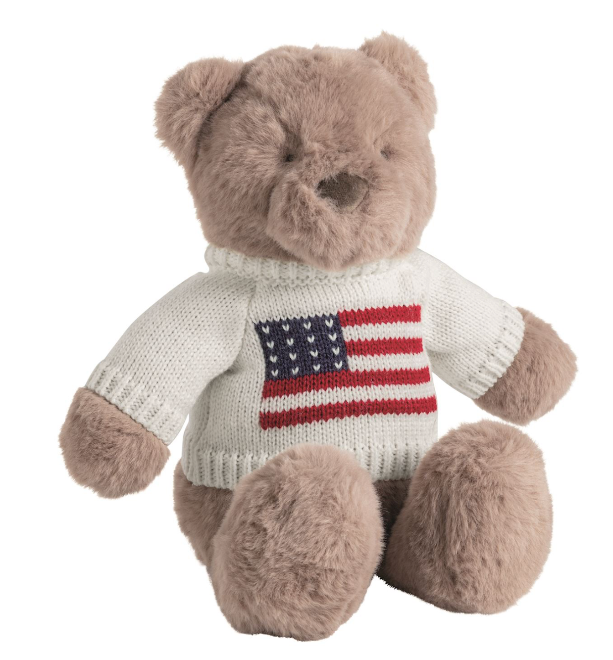 Flag Sweater Bear Plush
