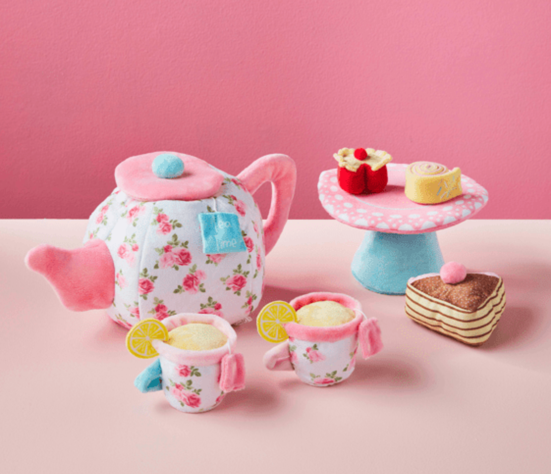 Tea Party Plush Set