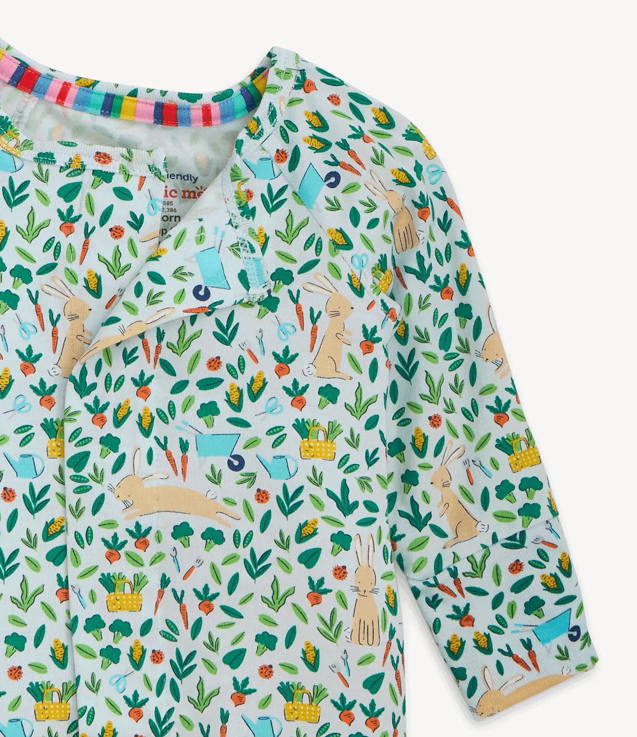 Bunny Garden Modal Magnetic Footie