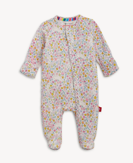 Bunny Blossom Magnetic Modal Footie