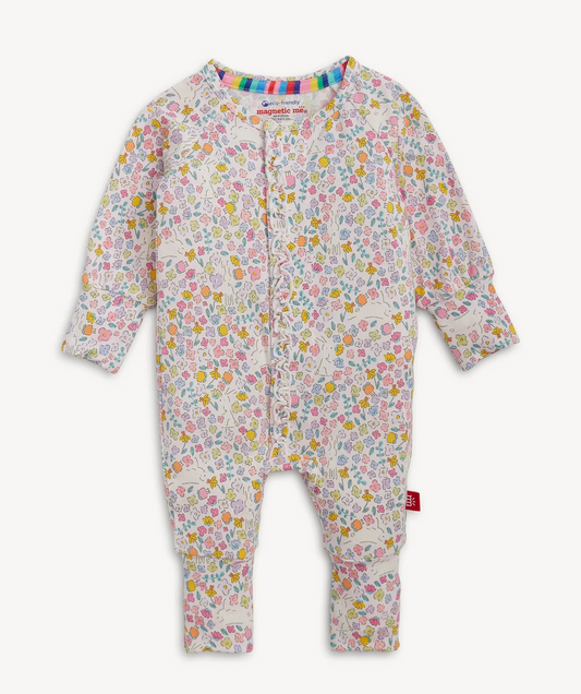 Bunny Blossom Magnetic Coverall