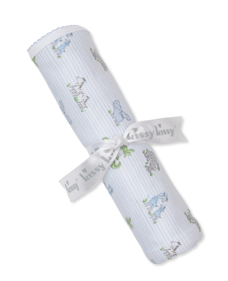 Safari Party Blanket Blue