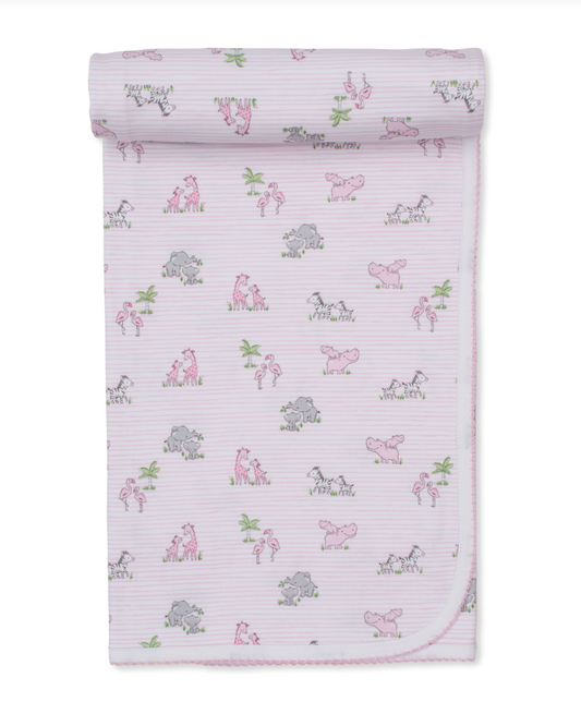 Safari Party Blanket Pink
