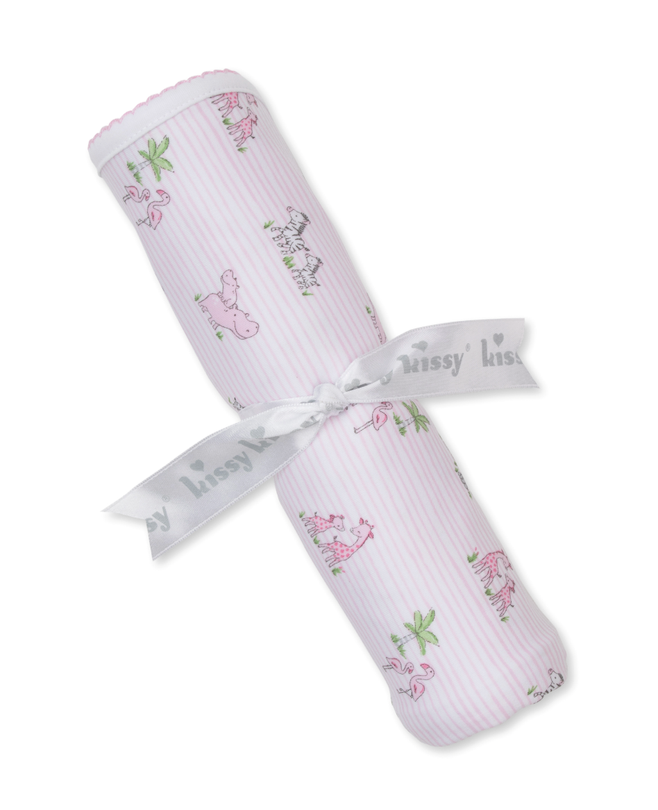 Safari Party Blanket Pink