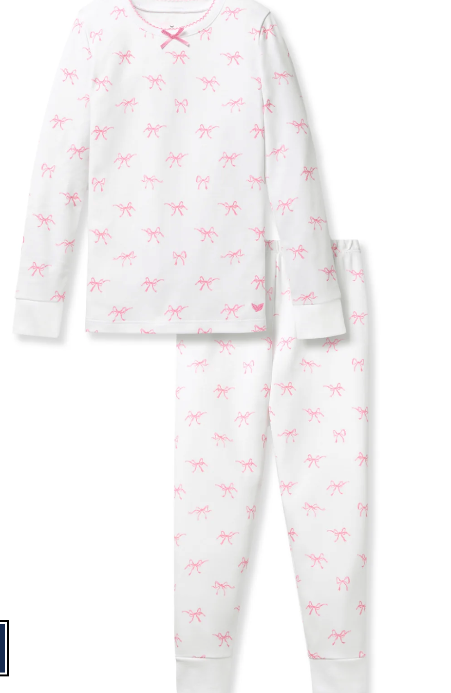 Blushing Bows Pima Snug Fit Pajamas
