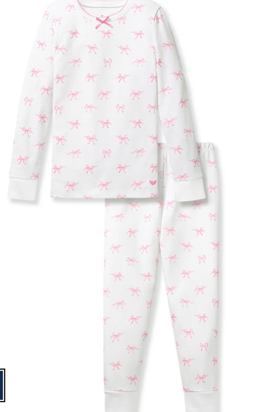 Blushing Bows Pima Snug Fit Pajamas