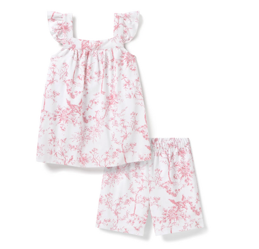 Timeless Toile Twill Clara Short Set