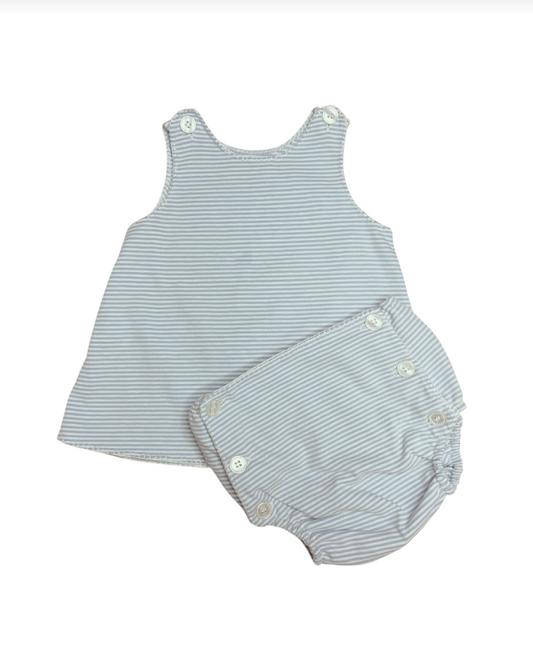 Heirloom Sunset Blue Stripe