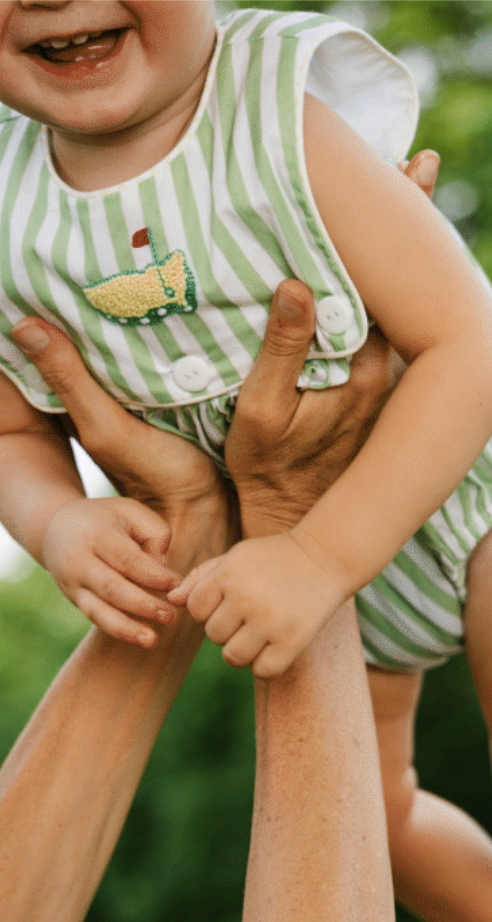 Jack Bubble Bermuda Stripe with Golf