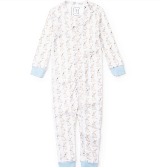 Parker Boys Easter Bunnies Zipper Pajama