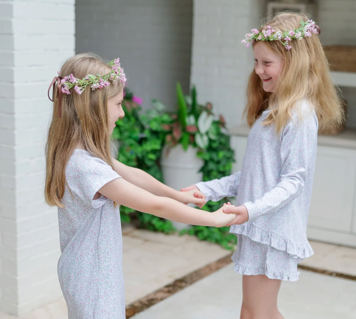 Rorie Garden Soiree Pajama Short Set