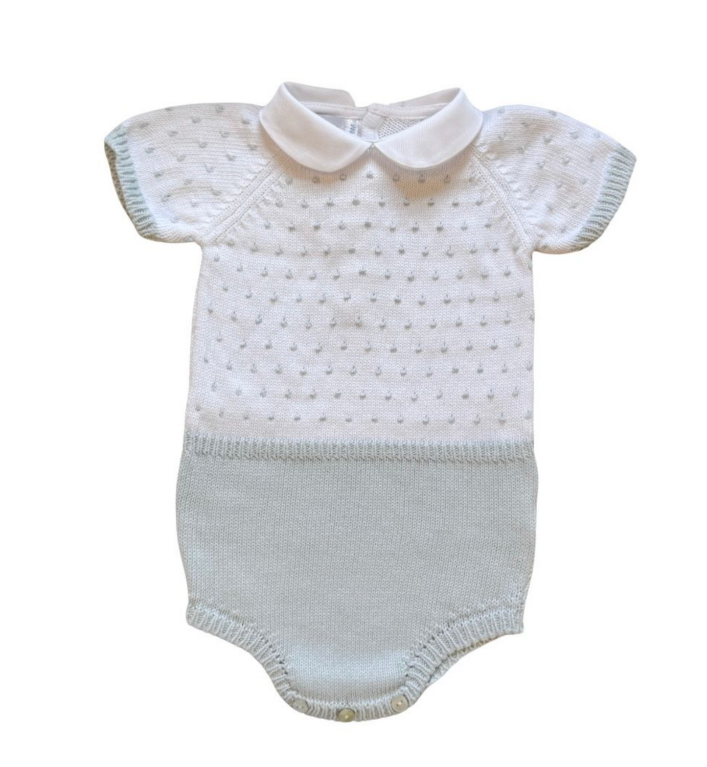 Dot Bubble White/Light Blue