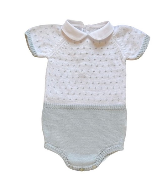 Dot Bubble White/Light Blue