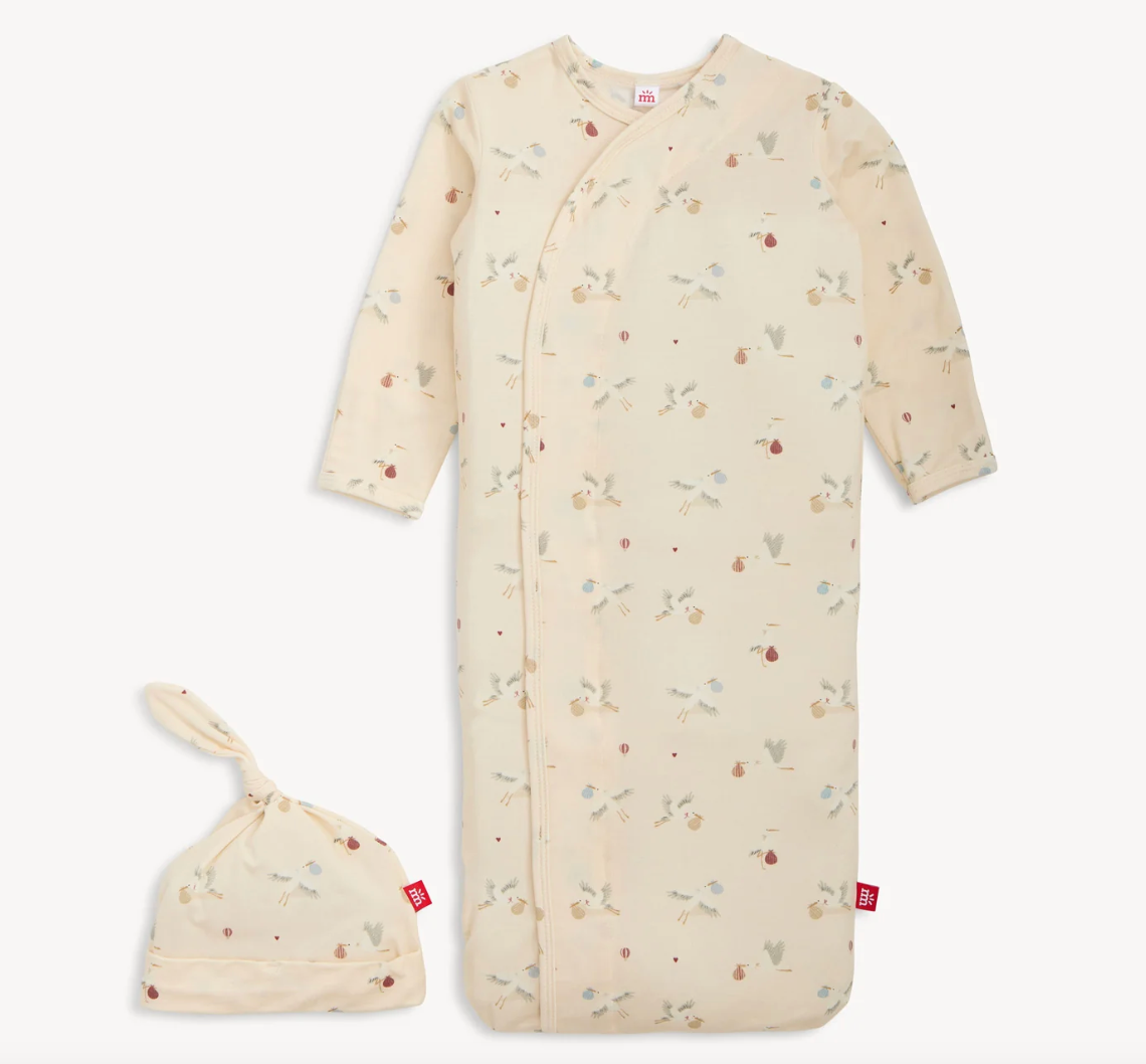 Special Delivery Magnetic Gown and Hat Set