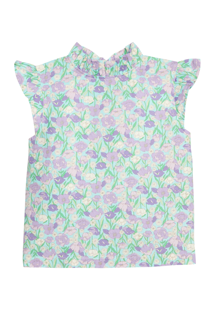 Angel Sleeve Tinsley Top- Tillies Tulips