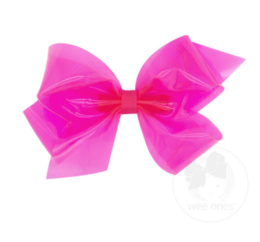 Medium WeeSplash Colored Swim Bow with Plain Wrap