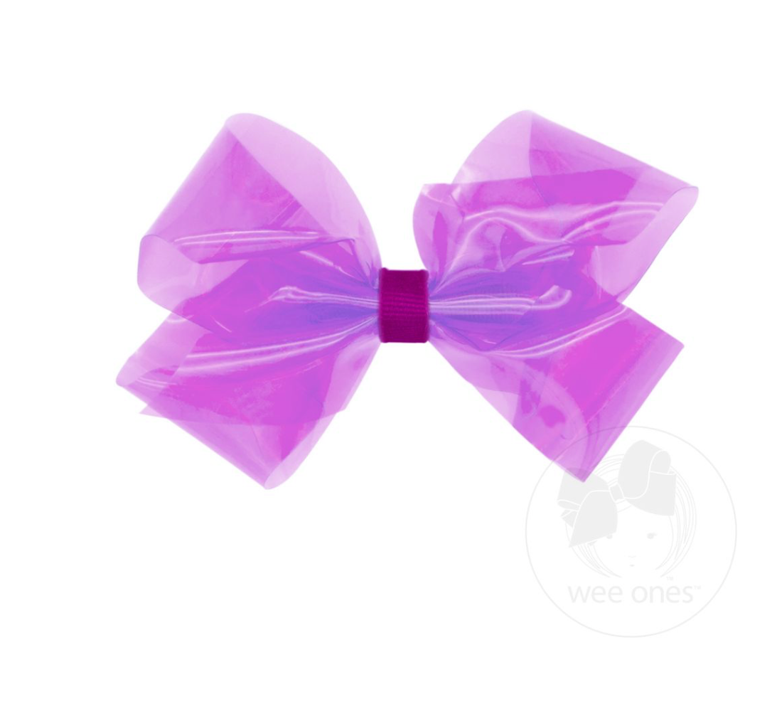 Medium WeeSplash Colored Swim Bow with Plain Wrap