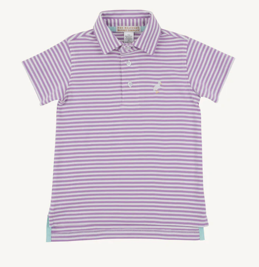 Prim and Proper SS Pima Polo Valley High Valley Stripe